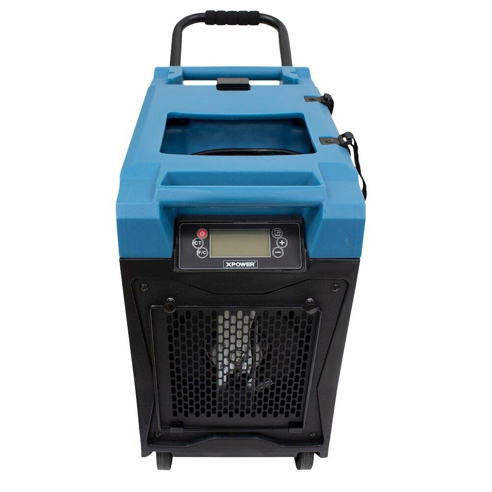 Alt View 5. XPOWER - XD-85L2 145-Pint LGR Dehumidifier with Automatic Purge Pump - Blue - Blue.
