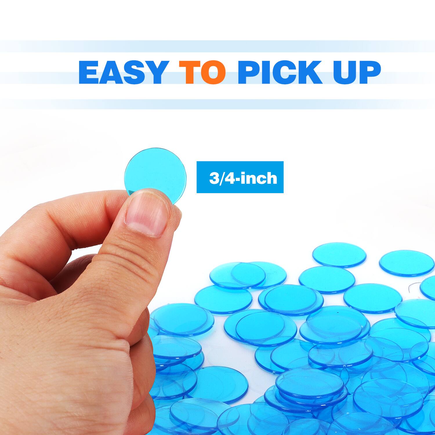 EASY TO PICK UP
3/4-inch