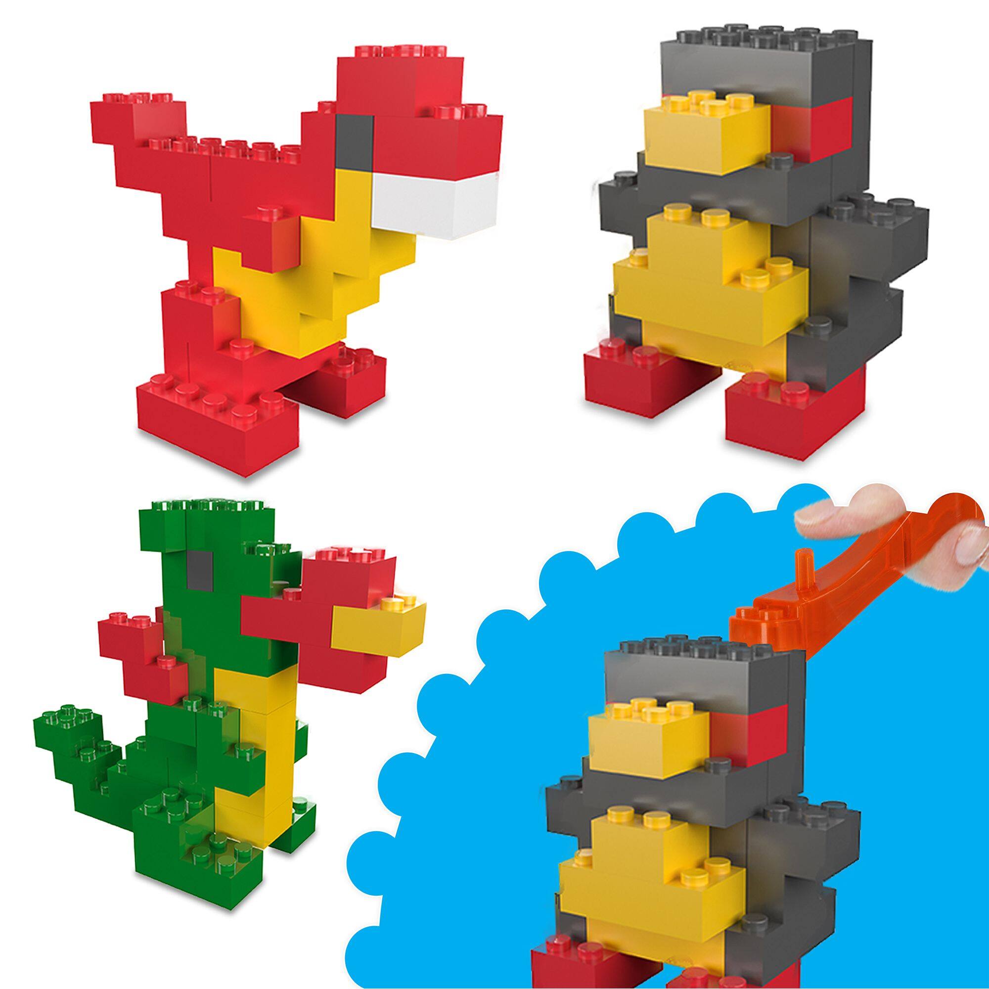 Alt View 3. PicassoTiles - PICASSO-TILES 2250 PC Construction Brick Building Blocks Set, STEM Toys for Kids 3+.