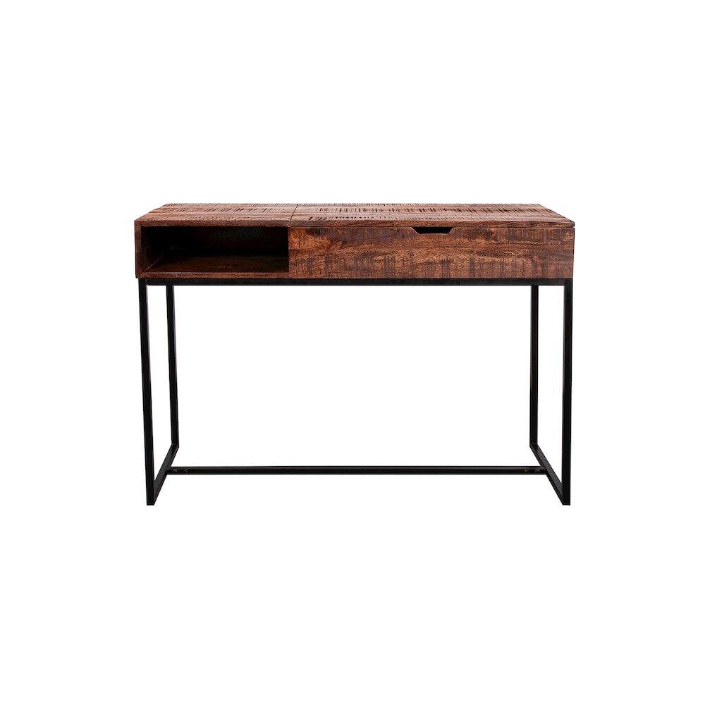 Alt View 4. Porter Designs - Lakewood Solid Acacia Wood Console Table - Brown.