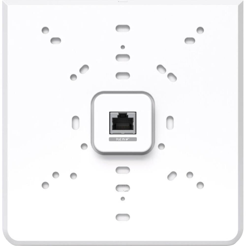 Alt View 5. Ubiquiti - Networks U6 Enterprise In-Wall Wireless Tri-Band Wi-Fi 6E Access Point U6-Enterprise-IW-US - White.