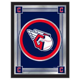 Holland Bar Stool Co. - Cleveland Guardians 17" x 22" Logo Wall Mirror - Multicolor