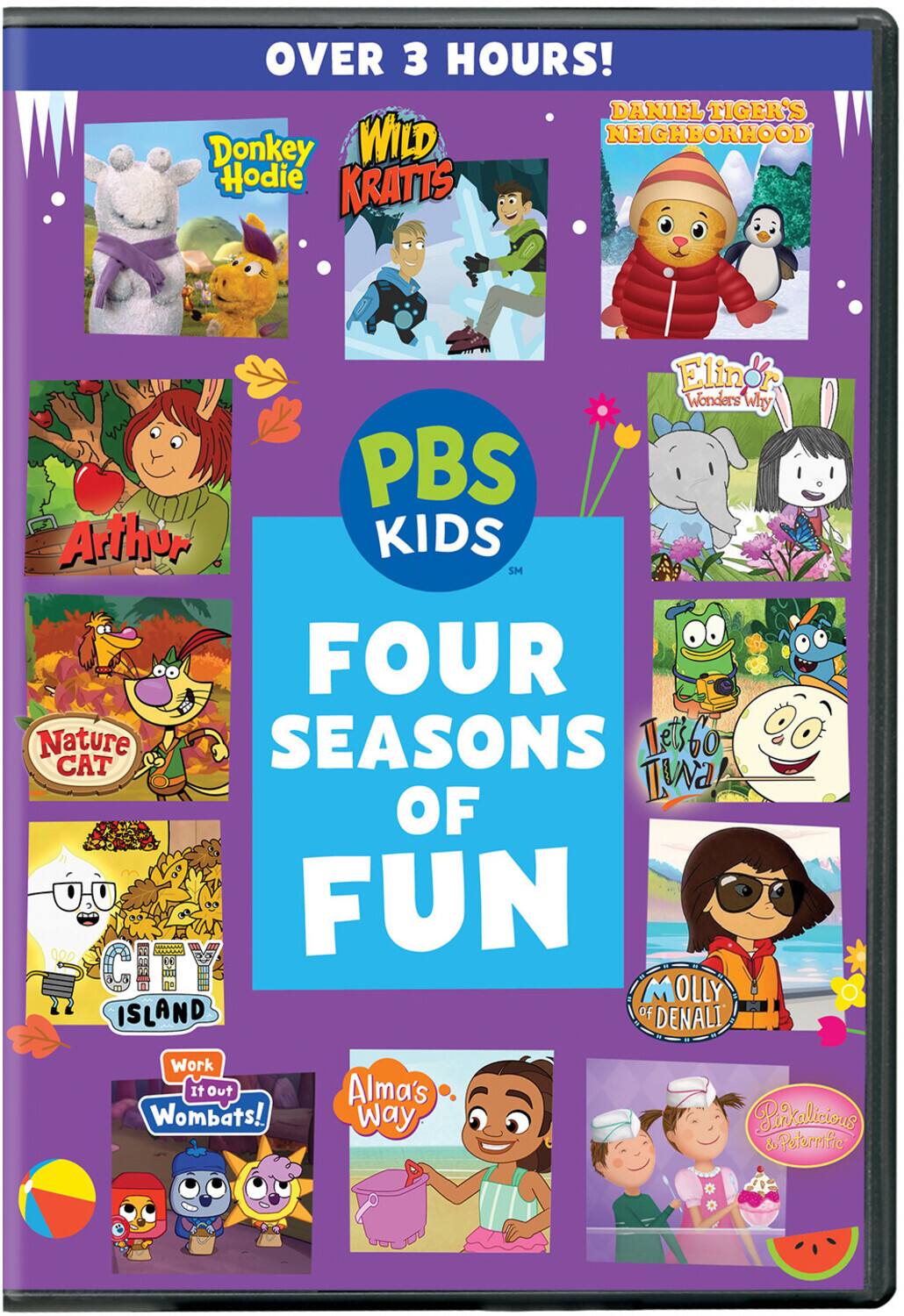 Front. PBS Kids: Four Seasons Of Fun   - DVD.