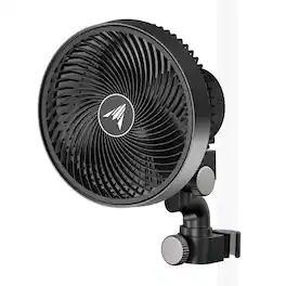 AC Infinity - Grow Tent 6 in. Oscillating Clip Fan with 10 Speeds and Dynamic Wind