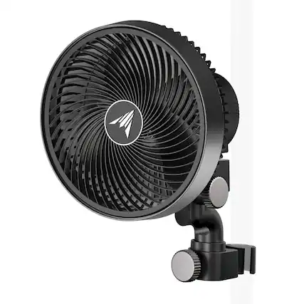 Front. AC Infinity - Grow Tent 6 in. Oscillating Clip Fan with 10 Speeds and Dynamic Wind.