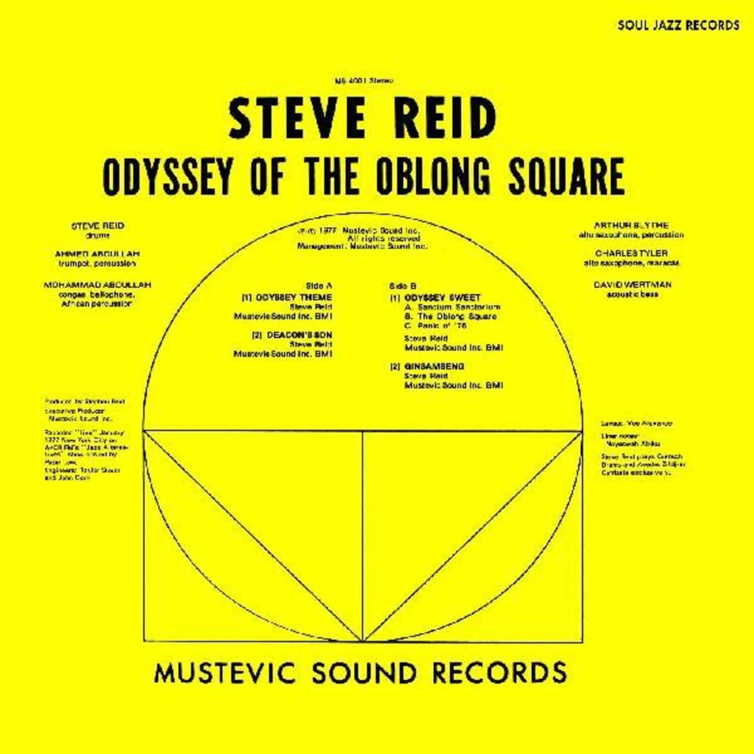 Steve Reid - Odyssey Of The Oblong Square   - COMPACT DISCS [CD] price history on PriceWatchPro