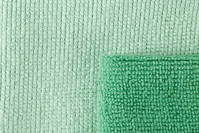 Alt View 1. HYGEN - HYGEN r-40 Recycled Microfiber Cleaning Cloths, 16" x 16", Green, 24/Pack (1820582) - Green.