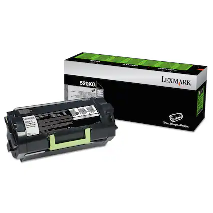 520XG
MS711
MS5812
LEXMARK
True Image Always
520XG
Extra High Yield Toner Cartridge
MS711
MS5812