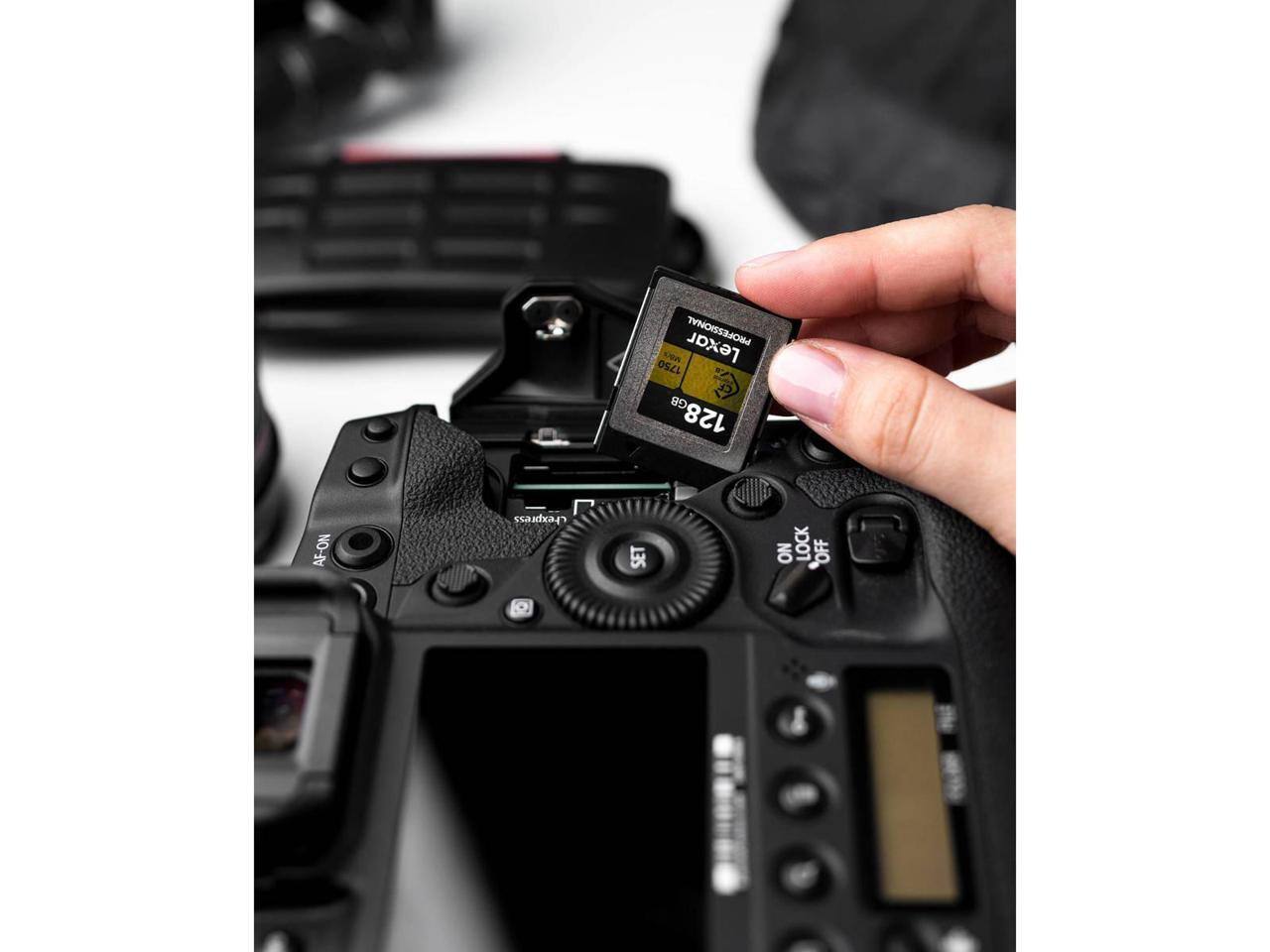 Lexar PROFESSIONAL A 1750 128GB AF-ON hexpress SET ON LOCK OFF