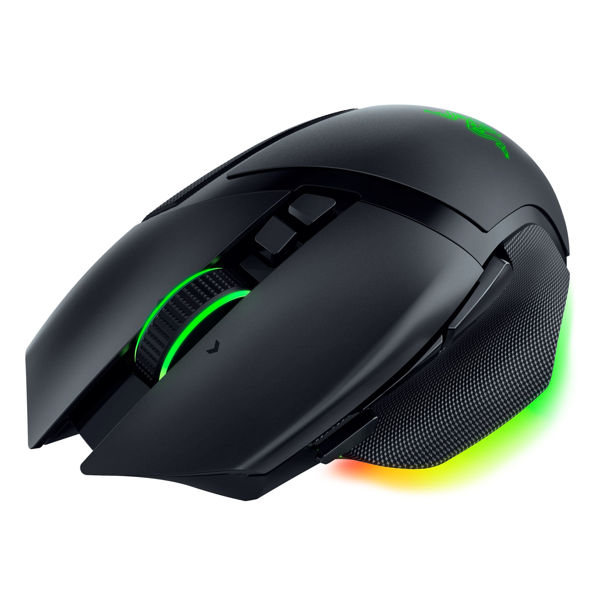 Alt View 15. Razer - Basilisk V3 Pro Optical Gaming Mouse with HyperScroll Tilt Wheel - Black.