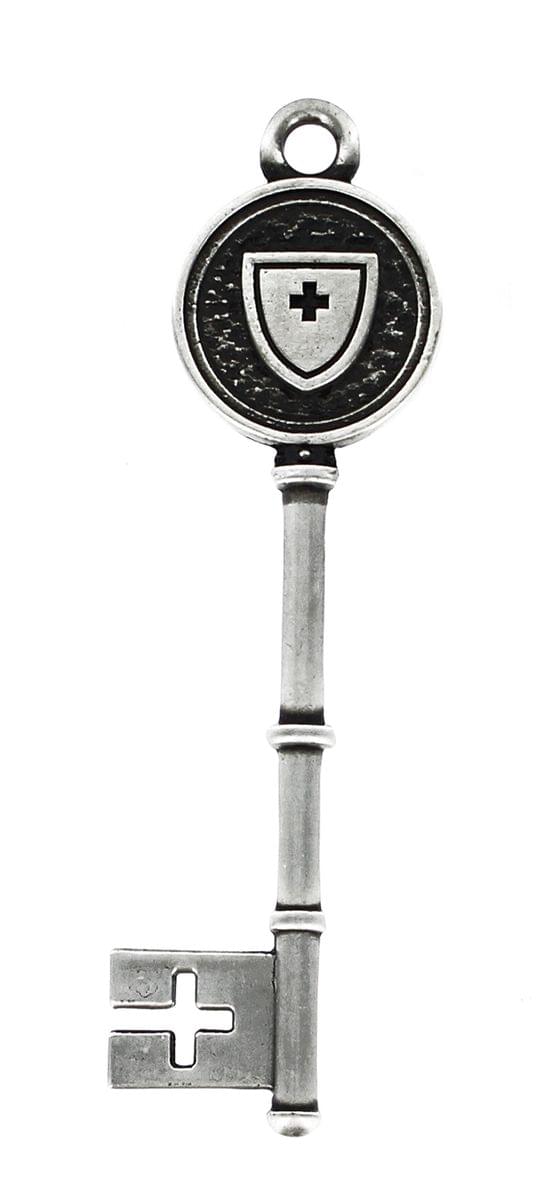 Alt View 1. Nerd Block - Resident Evil Arcade Block Shield Metal Key Replica.