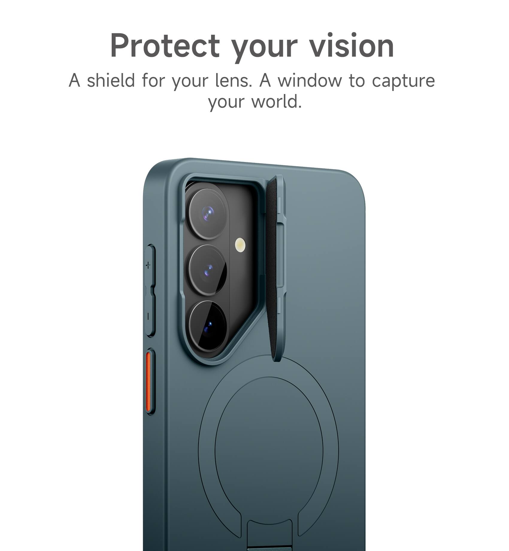 Protect your vision  
A shield for your lens. A window to capture your world.
