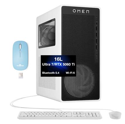 OMEN 16L Ultra 7/RTX 5060 Ti Bluetooth 5.4 Wi-Fi 6