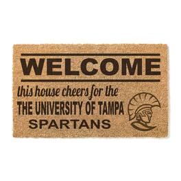 Jardine - Tampa Spartans 18" x 30" Welcome Doormat - Brown