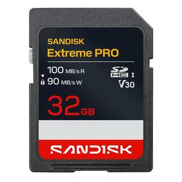 SANDISK - Extreme Pro 32GB UHS-I U3 SDHC Memory Card