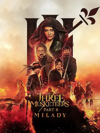 Front. The Three Musketeers, Part II: Milady - DVD.