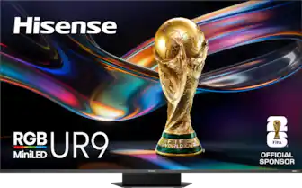 Hisense - 65" Class UR9 RGB MiniLED Series UHD 4K HDR Smart Google TV (2026)
