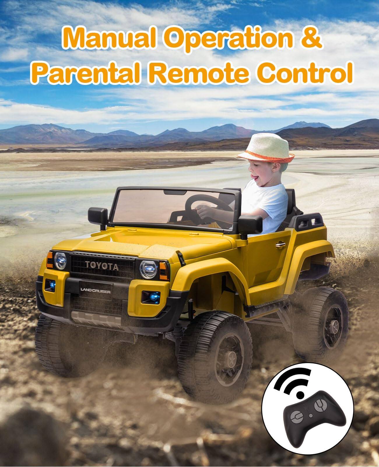 Manual Operation & Parental Remote Control
