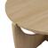 Alt View Zoom 32. Walker Edison - Contemporary 28" Arch-Base Round Coffee Table - Coastal Oak.