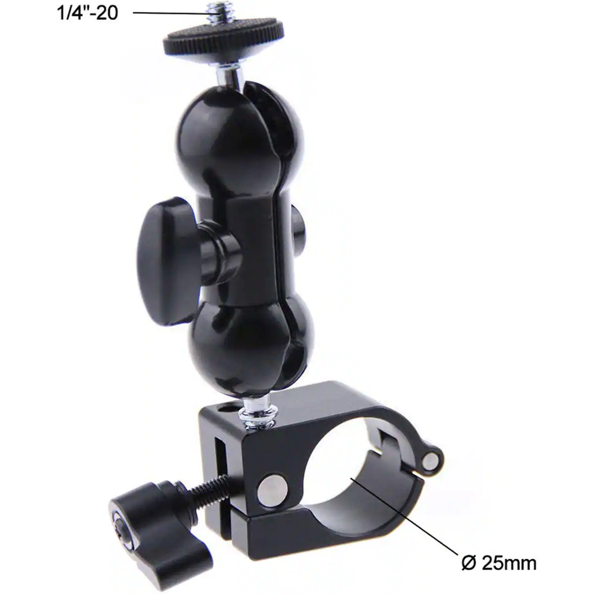 1/4"-20  
Ø 25mm
