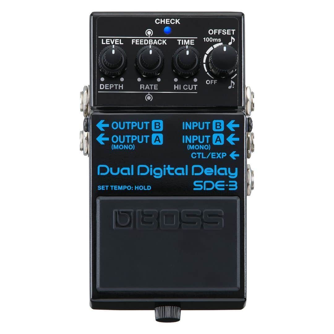 BOSS - SDE-3 Dual Digital Delay Guitar Effects Pedal