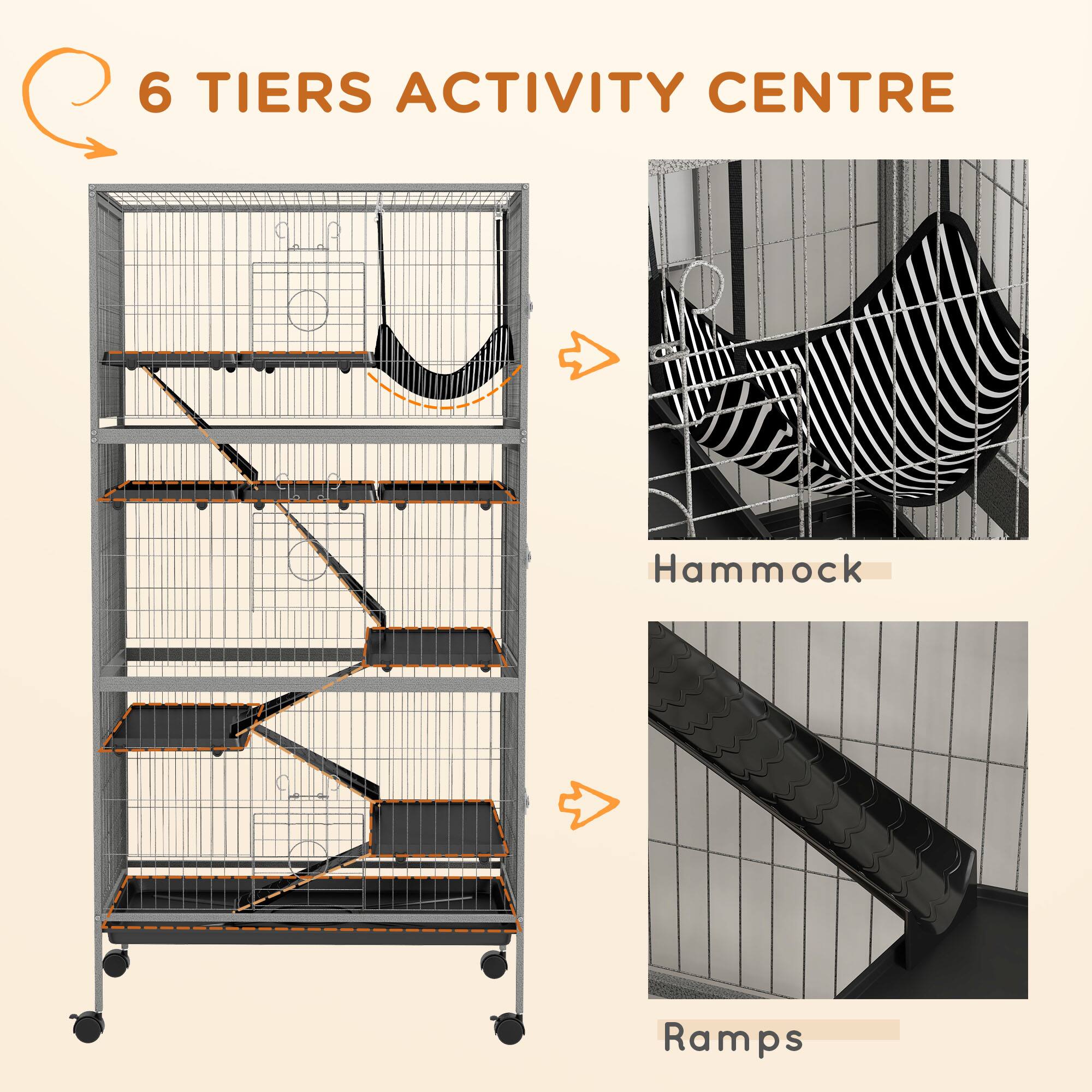 6 Tiers Activity Centre

Hammock

Ramps