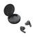 Alt View 12. LG - TONE Free True Wireless Active Noise Cancellation Headphones with Plug and Wireless - Black.