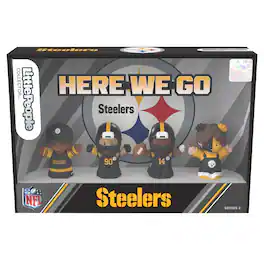 Fisher Price - Fisher-Price Little People Pittsburgh Steelers Fanatics Collector - NFL Series 2 - Black