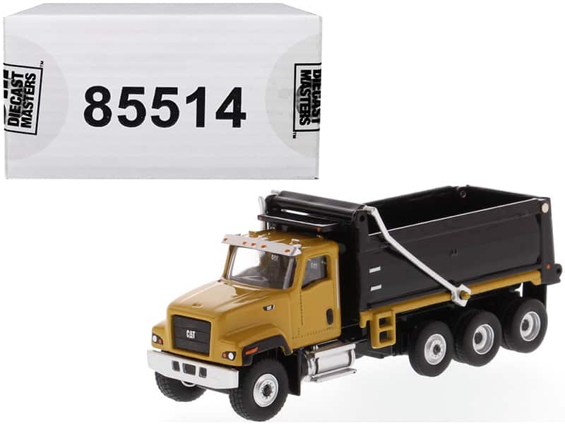 "CAT Caterpillar CT681 Dump Truck Yellow and Black ""High Line"" Series 1/87 (HO) Scale Diecast Model by Diecast Masters" price history on PriceWatchPro