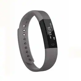 Kitcheniva - Slim SmartFit Activity Tracker Smart Watch With Fitness Monitoring And Additional Free Band Gray - Gray - (2020)