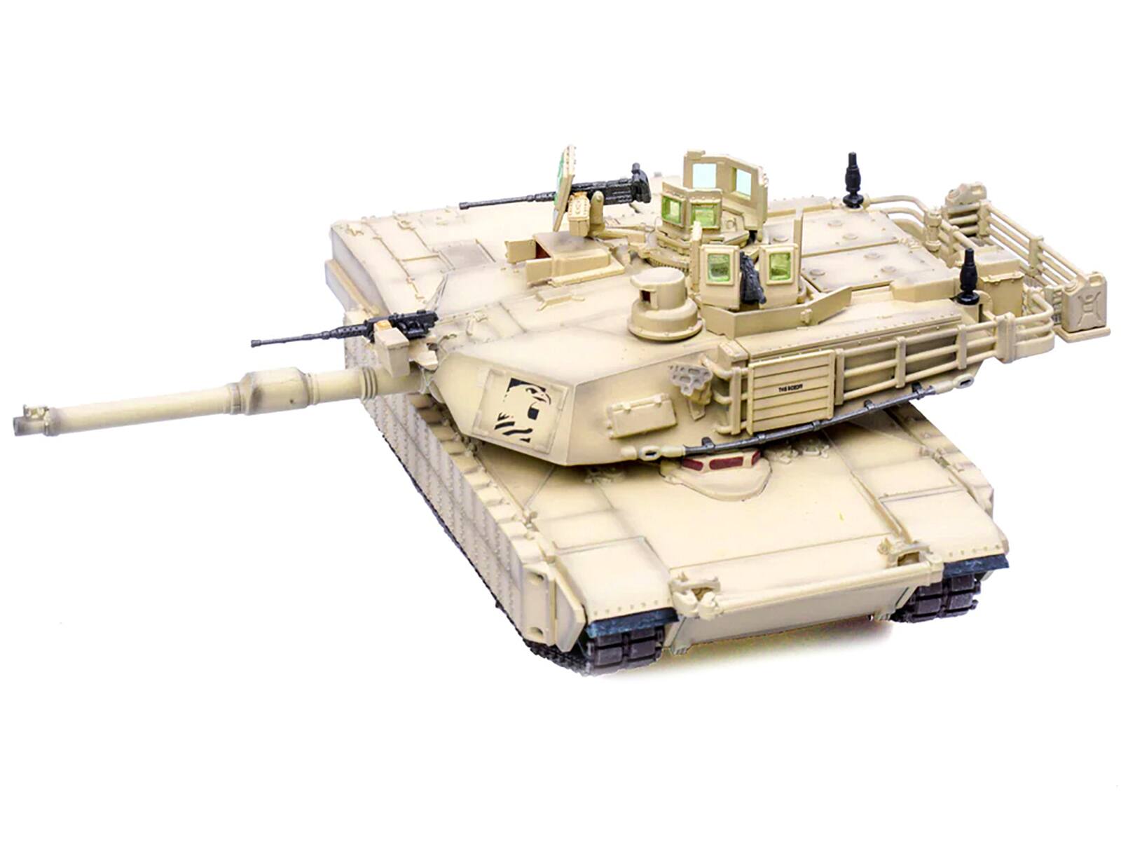 Alt View 4. Panzerkampf - General Dynamics M1A2 Abrams TUSK Tank "US Army – Iraq" (2011) "Armor Premium" Series 1/72 Diecast Model by Panzerkampf.