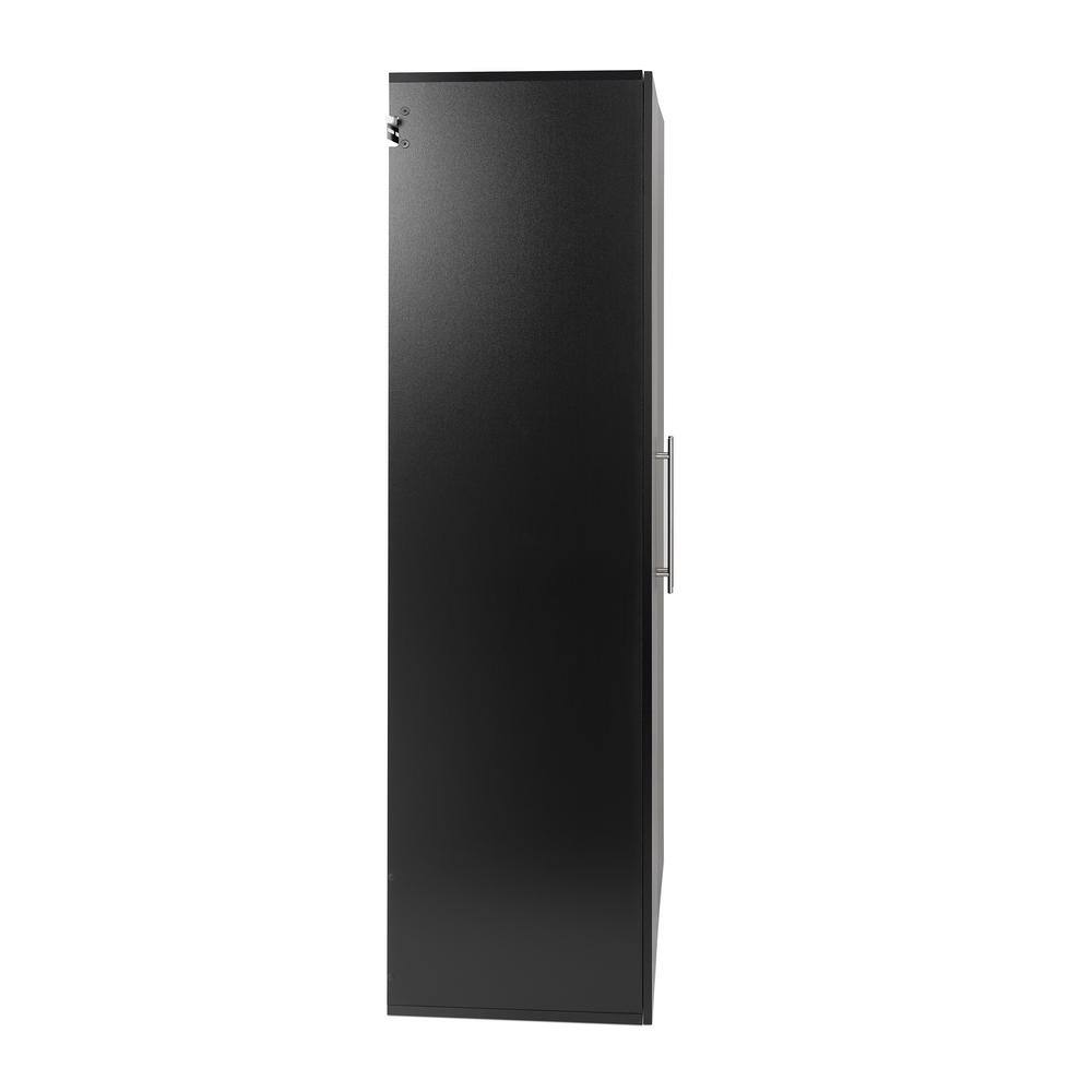Back. Prepac - HangUps 36" Large Storage Cabinet, Black - Black.