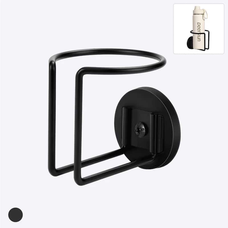 Superun - Magnetic Cup Holder, Keeps water bottle within reach while you exercise - Black price history on PriceWatchPro