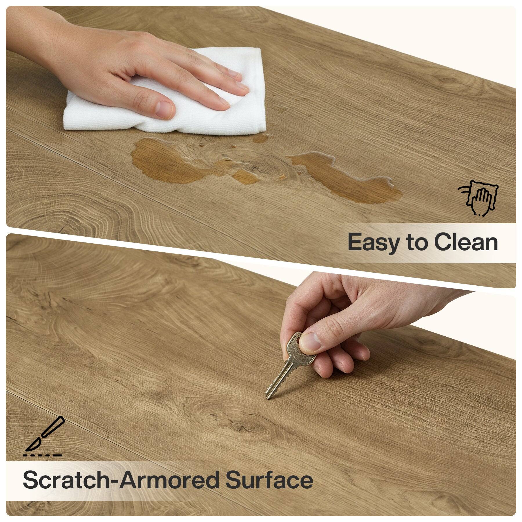 Easy to Clean  
Scratch-Armored Surface