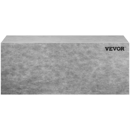 Front. VEVOR - Tile Shower Seat, 47.2" x 16" x 20" Ready To Tile Shower Seat, Factory Waterproof & 100% Leak Proof Tileable Shower - Grey.