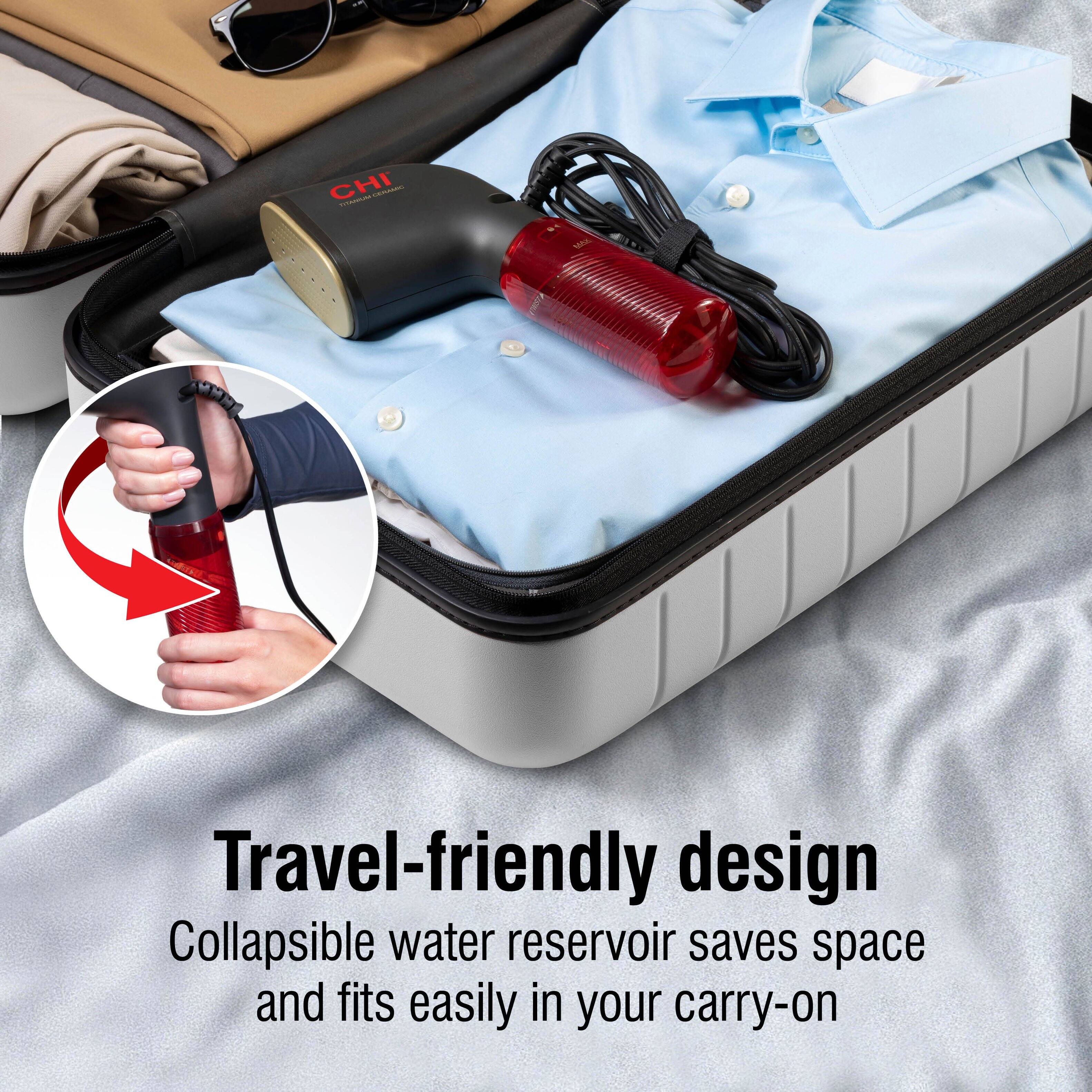 CHI ITEMIUM GEMANG
MAX

Travel-friendly design
Collapsible water reservoir saves space and fits easily in your carry-on