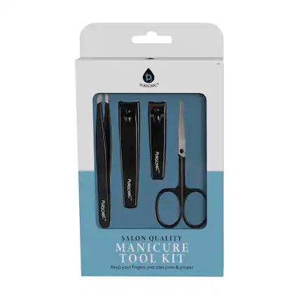 PURSONIC, PURSONIC, PURSONIC, SALON QUALITY MANICURE TOOL KIT, Keep your fingers and toes prim & proper