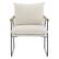 Front. OSP Home Furnishings - Dutton Armchair - Ivory.