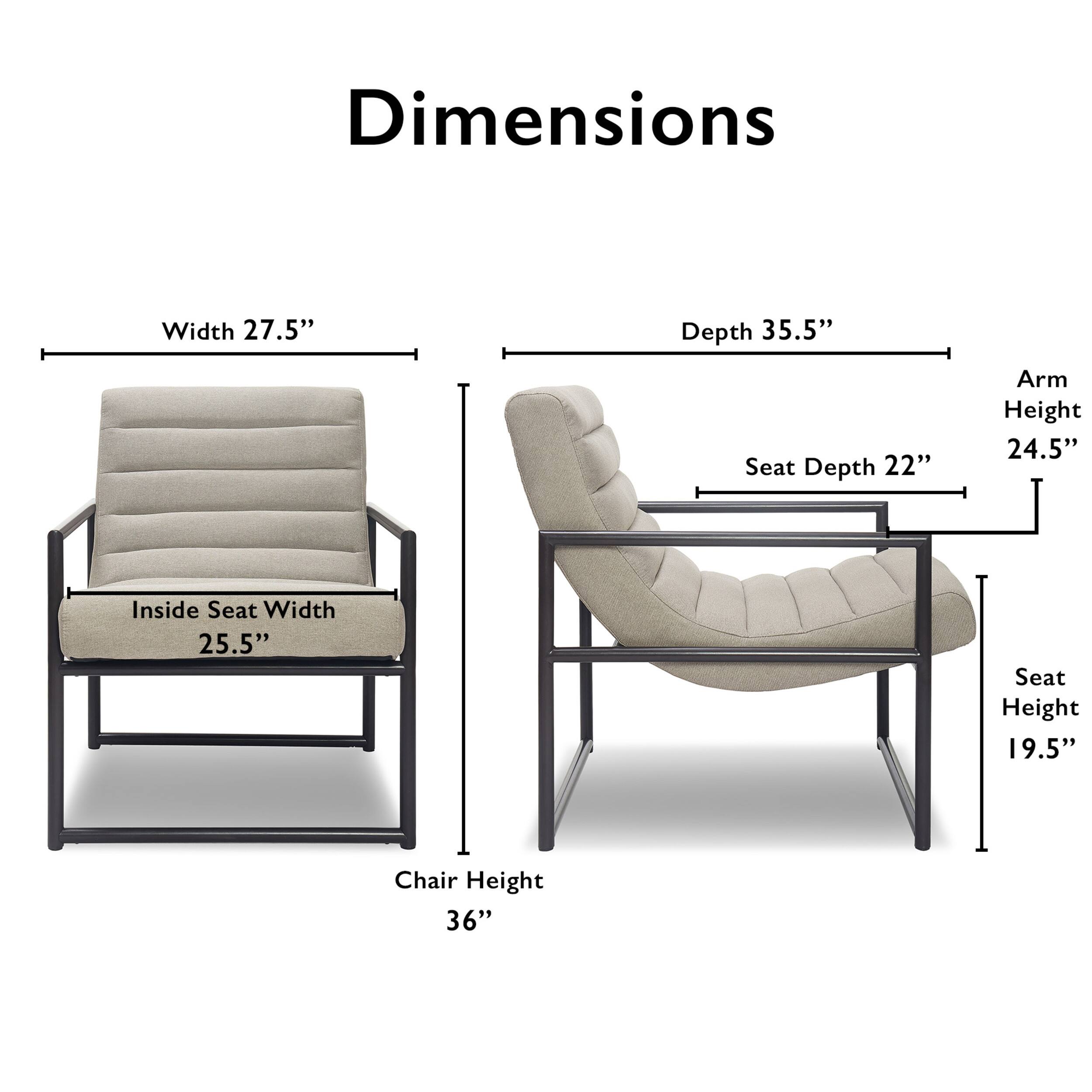 Alt View 19. Tommy Hilfiger - Dawson Tufted Armchair.
