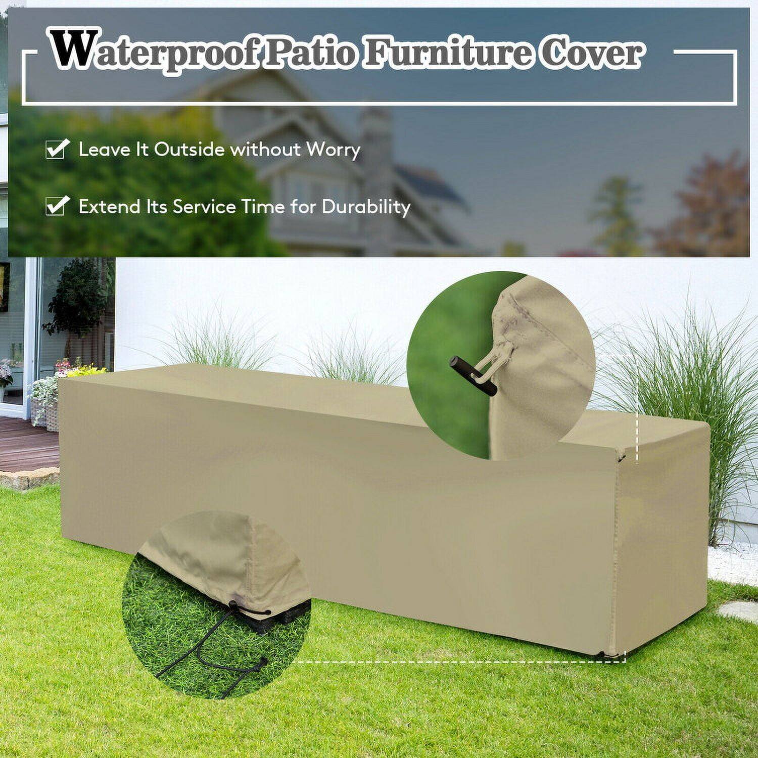 Waterproof Patio Furniture Cover

- Leave It Outside without Worry
- Extend Its Service Time for Durability