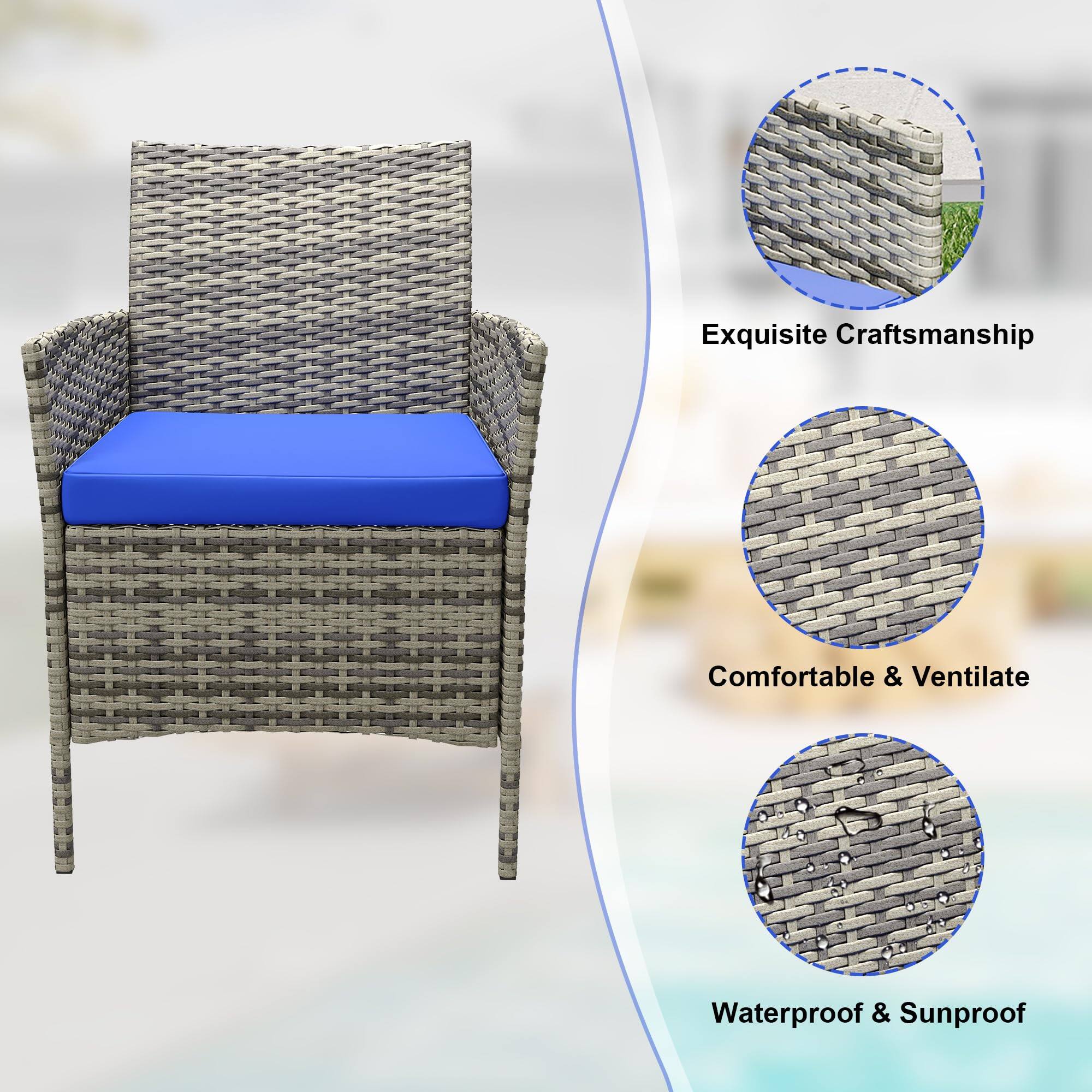 Exquisite Craftsmanship  
Comfortable & Ventilating  
Waterproof & Sunproof