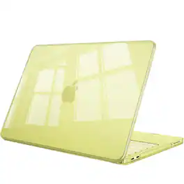 Kitcheniva - Ultra-Thin Snap On Hard Shell Case for MacBook Neo 13 Inch (2026) - Crystal Citrus