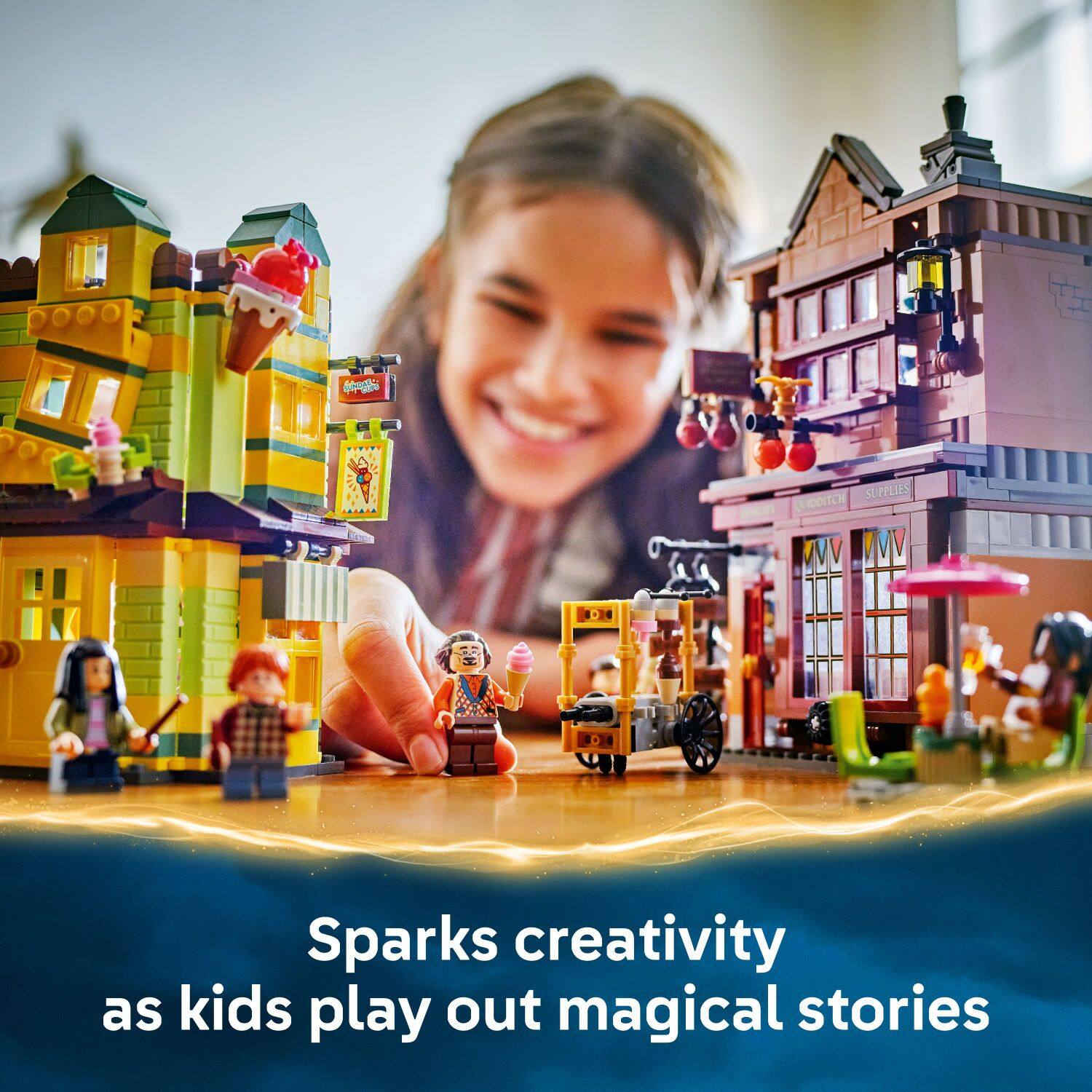 "Supplies Ditch WV sparks creativity as kids play out magical stories."