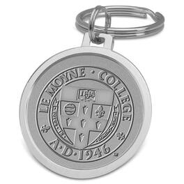 Jardine - Le Moyne Dolphins Team Logo Split-Wire Key Ring - Silver