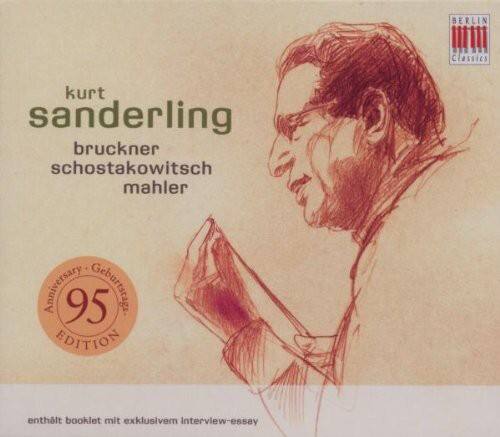 kurt sanderling  
bruckner  
schostakowitsch  
mahler  

BERLIN Classics  
95 Geburtstage  
EDITION  

enthält booklet mit exklusivem Interview-essay