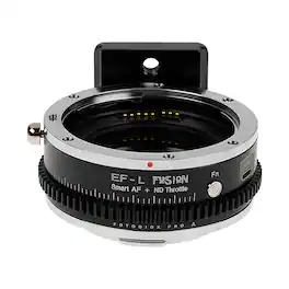 Fotodiox - ND Throttle Fusion Smart Adapter - Compatible with Canon EF Lens to fit Select L-Mount Alliance Cameras