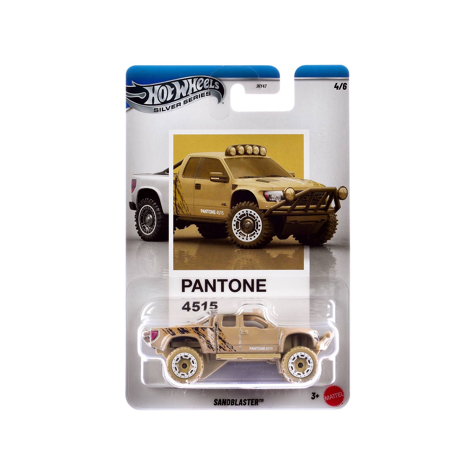 Hot Wheels Silver Series  
JKY47  
4/6  
PANTONE 4515  
PANTONE 4515  
PANTONE  
SANDBLASTER  
3+ EMATTEL