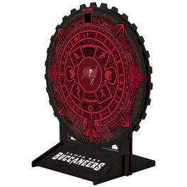 Fan Creations - Tampa Bay Buccaneers Aztec Circle Desk Calendar - Multicolor