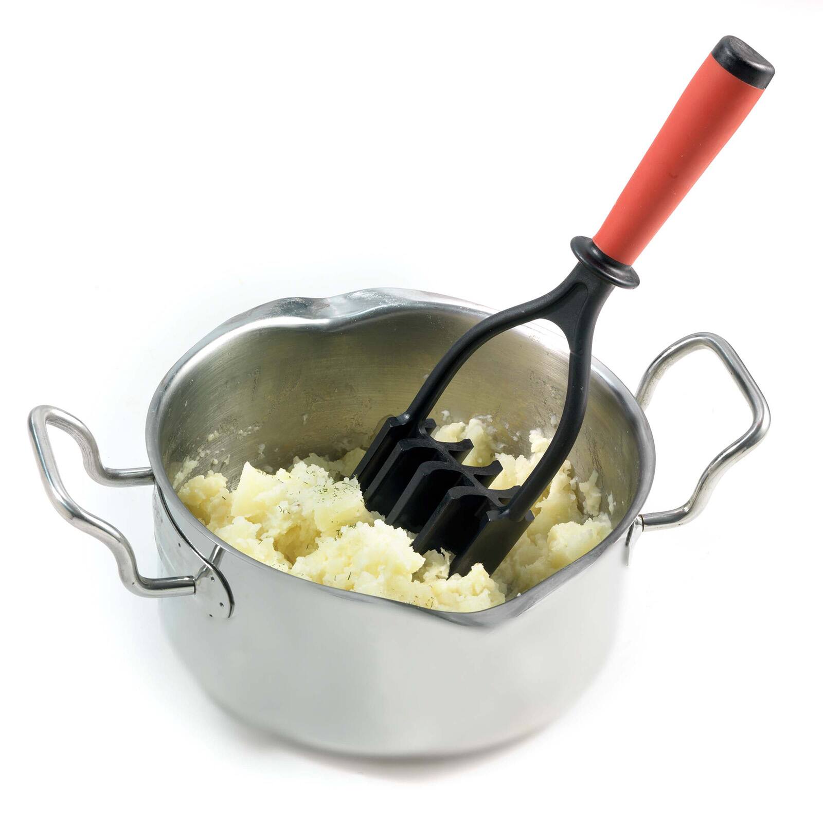 Alt View 4. Norpro - Grip-EZ Chop Stir Mash Food Chopper and Masher - Red.