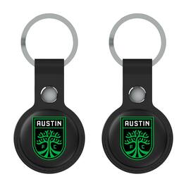 Keyscaper - Austin FC Austin FC Two-Pack Insignia AirTag Holders - No Size - Black